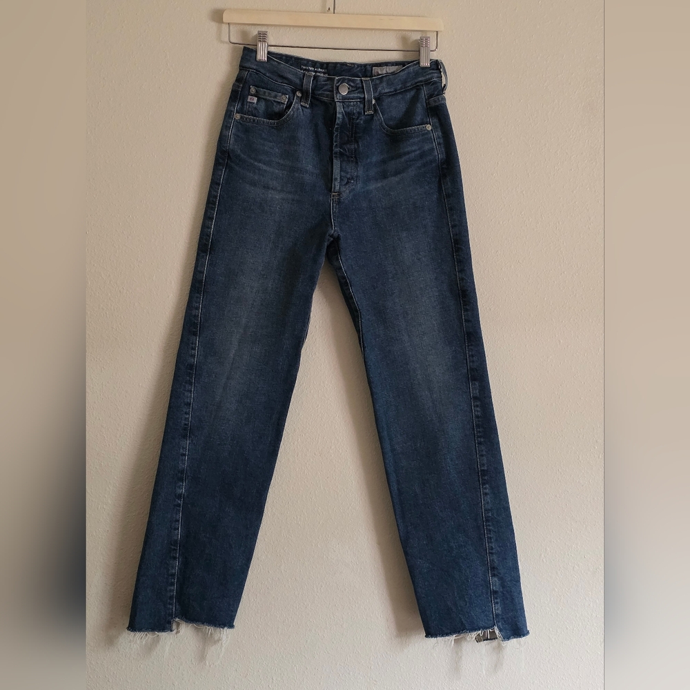 AG Adriano Goldschmied Women's High Rise Blue Jeans